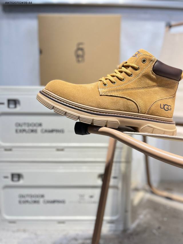 Ugg 雪地靴 防水麂绒皮革鞋面 美国轻奢品牌Ugg W Neuel尼瓦尔系列秋冬新款防污系列休闲保暖11909 Aw7020702#39-44