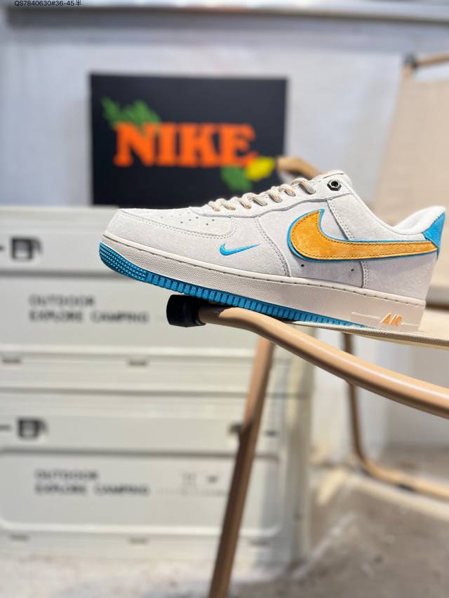 Nk Air Force 1'07 Low 空军一号低帮休闲板鞋 #定制皮料 原楦原纸板 纯正空军版型 高清洁度 内置全掌气垫Dy9867 Qs7840630#