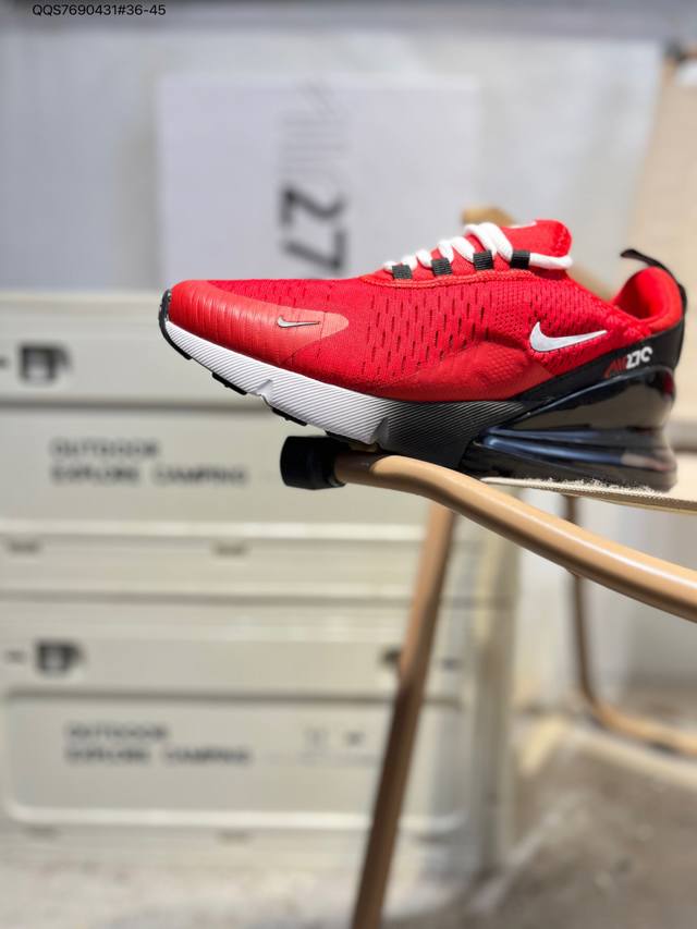 耐克Nike Air Max 270潮流百搭 气垫缓震慢跑鞋 休闲防滑运动鞋！Nike耐克男鞋跑步鞋经典透气舒适运动鞋休闲鞋。为了迎接今年的世界地球日，Nike