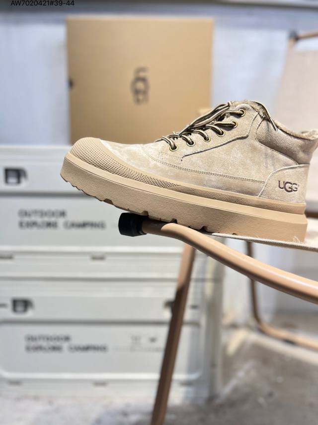 Ugg 雪地靴 防水麂绒皮革鞋面 美国轻奢品牌Ugg W Neuel尼瓦尔系列秋冬新款防污系列休闲保暖U6332M Aw7020421#39-44