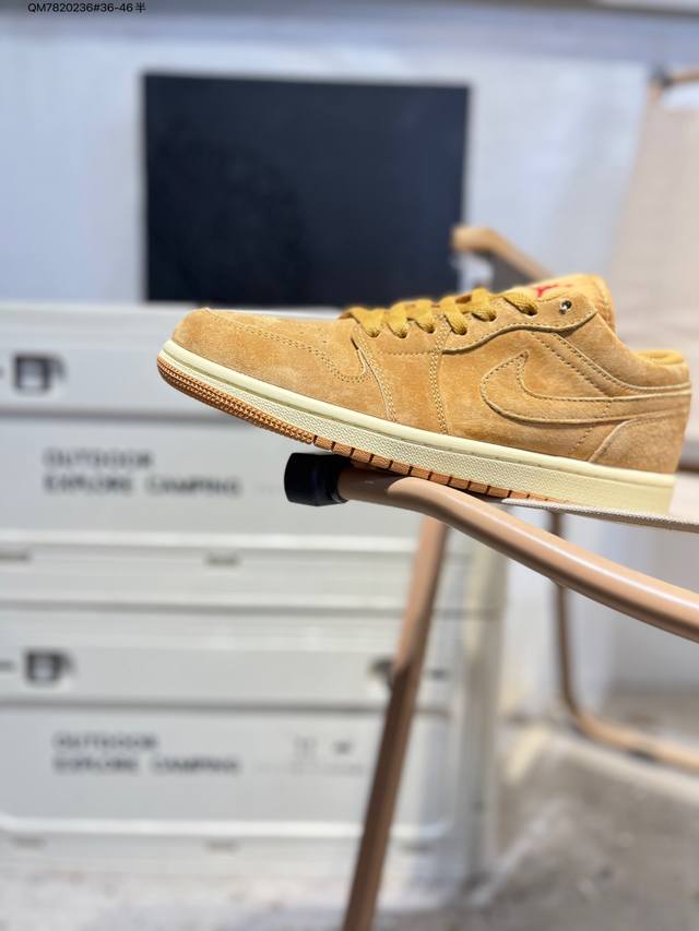 福利特价 公司级头层皮乔丹Air Jordan 1 Low Aj1低帮系列篮球鞋 官方同步配色 原装级产物 #拒绝公底 立体鞋型 细节完美 高清洁度Hv4089