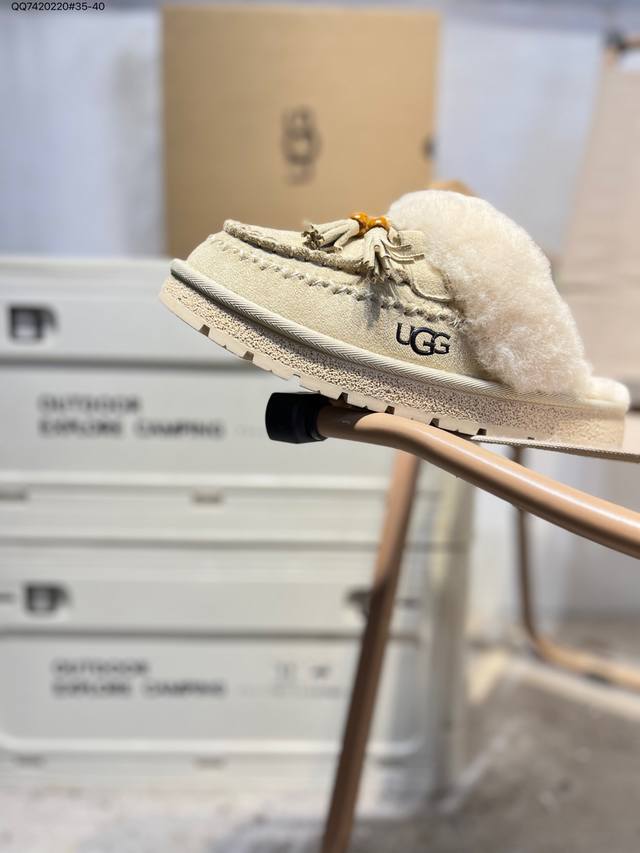 Ugg 雪地靴 防水麂绒皮革鞋面 美国轻奢品牌Ugg W Neuel尼瓦尔系列秋冬新款防污系列休闲保暖20251201 Qq74 0#35-40
