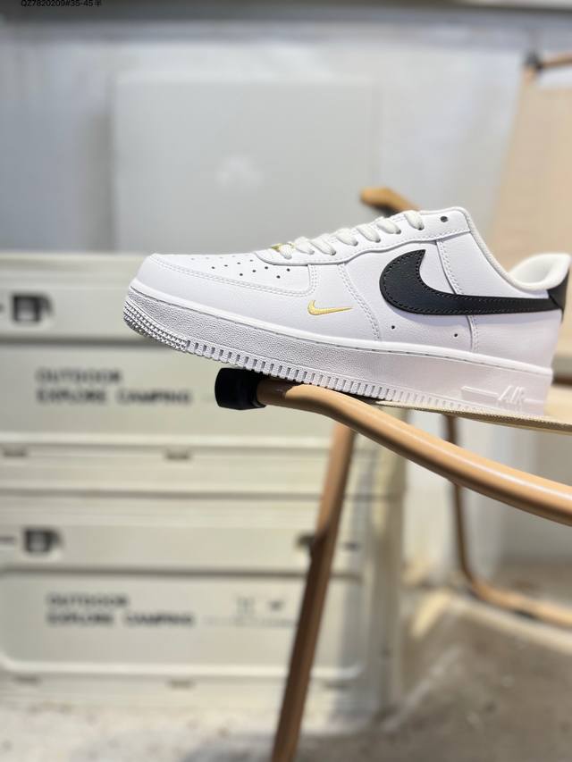 Nk Air Force 1'07 Low 空军一号低帮休闲板鞋 #定制皮料 原楦原纸板 纯正空军版型 高清洁度 内置全掌气垫Cz0 Qz78 9#35-45半