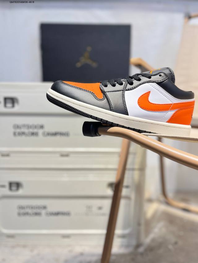 福利特价 公司级头层皮乔丹Air Jordan 1 Low Aj1低帮系列篮球鞋 官方同步配色 原装级产物 #拒绝公底 立体鞋型 细节完美 高清洁度563560