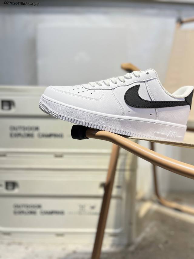Nk Air Force 1'07 Low 空军一号低帮休闲板鞋 #定制皮料 原楦原纸板 纯正空军版型 高清洁度 内置全掌气垫Ct2302 Qz7820115#