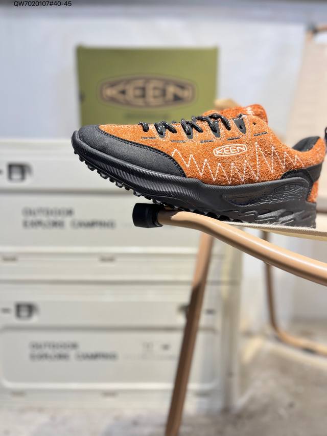 中山原单货 极力推荐版本 Keen 科恩 新配色上新 Jasper Rocks 山系户外鞋 日系街头复古风 可以暴走2W步的丑鞋 第一眼丑萌丑萌，一上脚真香 平