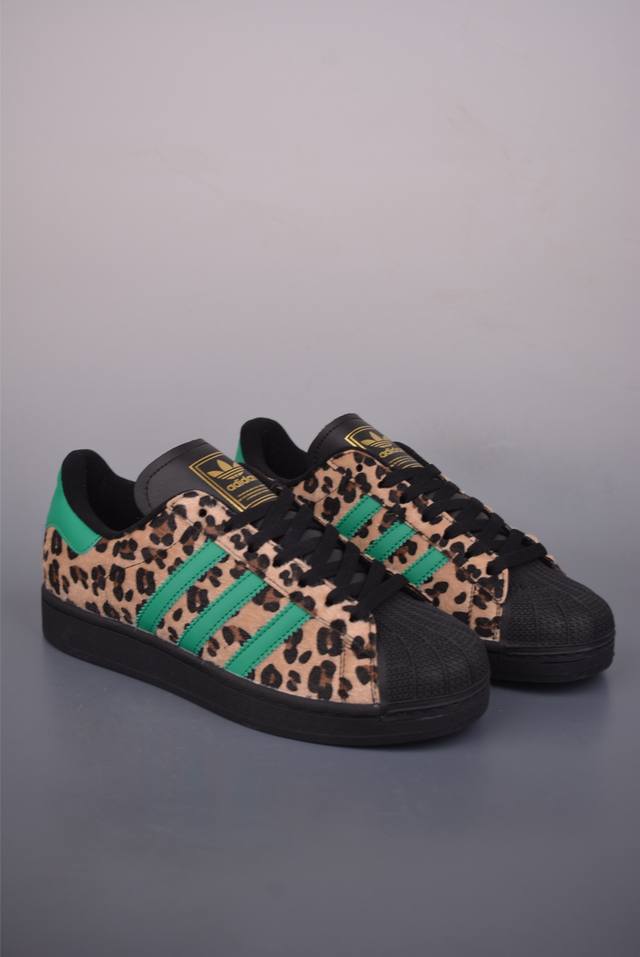 Adidas Originals Superstar 2025全新版本 贝壳头官方同步 渠道正品订单 诠释市场最高工艺水平 贝壳头经典小白板鞋 专柜上架同步配色