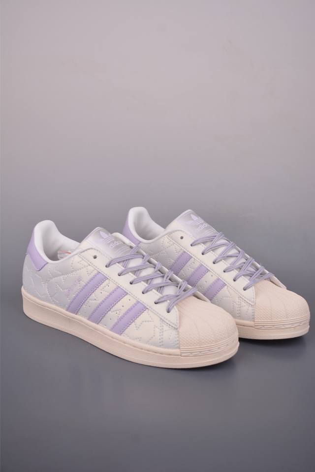 Adidas Originals Superstar 2025全新版本 贝壳头官方同步 渠道正品订单 诠释市场最高工艺水平 贝壳头经典小白板鞋 专柜上架同步配色