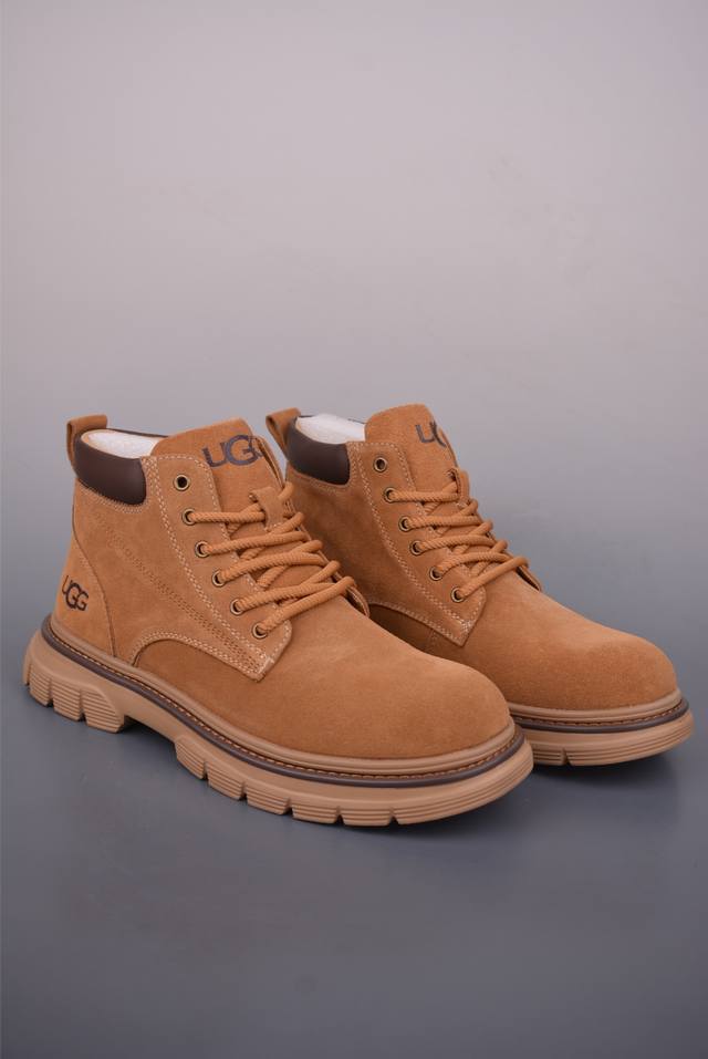Ugg Tasman Weather Hybrid 塔斯曼混合系列中帮轻量休闲马丁靴 2025秋冬新品 羊羔毛一体内里 保暖锁热 秋冬必备 户外中帮休闲马丁靴雪