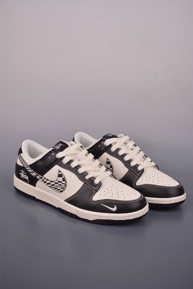 Nike Sb Dunk Low 斯图西联名 纯原大厂出品 极力推荐 原装头层材料 独家版型蒸餾加工 帶來的是更好的视觉和脚感体验 大厂纯原品质出货 清洁度 电