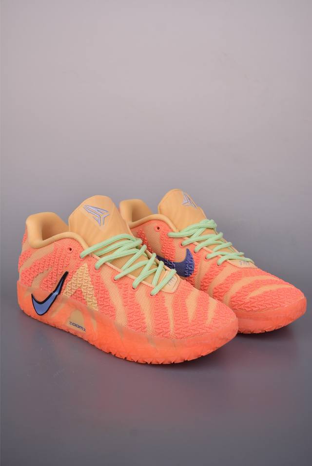 Nike Ja3 Ep 莫兰特三代 实战低帮篮球鞋 公司级版本 鞋头和鞋舌采用透气运动网布制成 采用更为挺拔的鞋口设计 为脚踝带来更佳的包裹与支撑感 侧面独特波