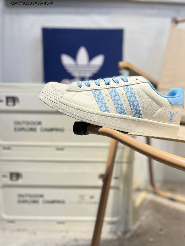 纯原头层皮福利特价Adidas Originals Superstar 经典配色 经典贝壳头官网同步 实拍首发渠道正品订单 诠释市场最高工艺水平区别市面普通真标