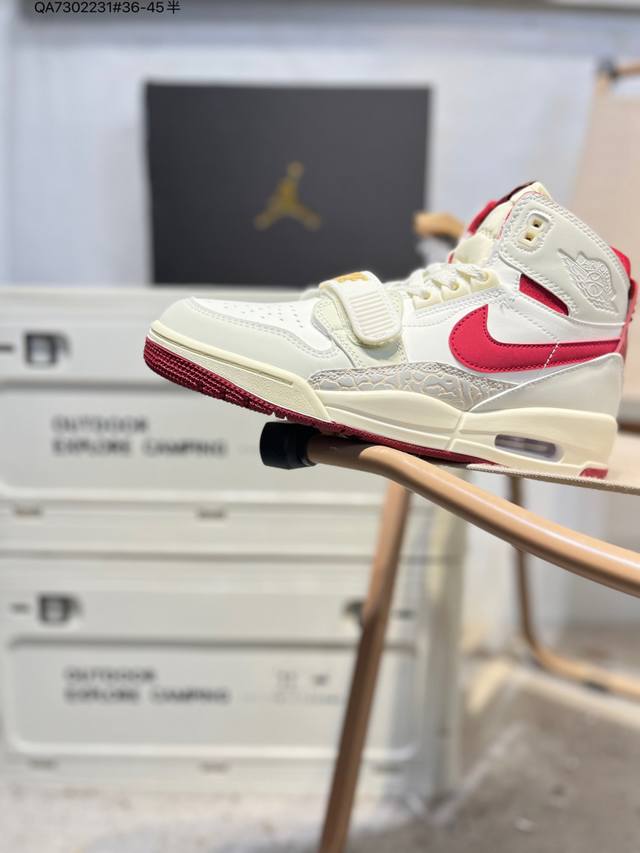 马年限定 耐克Nike Air Jordan Legacy 312 Low Year Of The Rabbit 乔丹最强三合一混合休闲运动篮球鞋Iq9785