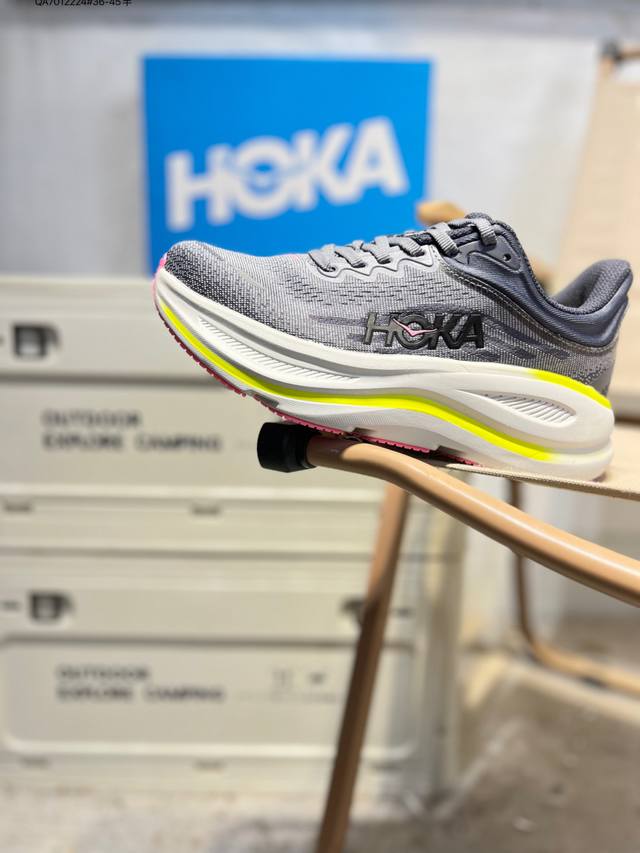 Hoka One One Bondi 9 复古舒适防滑耐磨 低帮 山地户外跑步鞋 货号:1162012 Qa7012224#36-45半