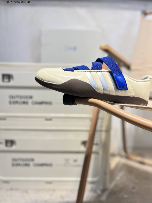 Adidas Originals Taekwondo By Ch X Edc 阿迪舒适耐用芭蕾舞风薄底生活休闲鞋 Jr6919 Cs7322043#36-41