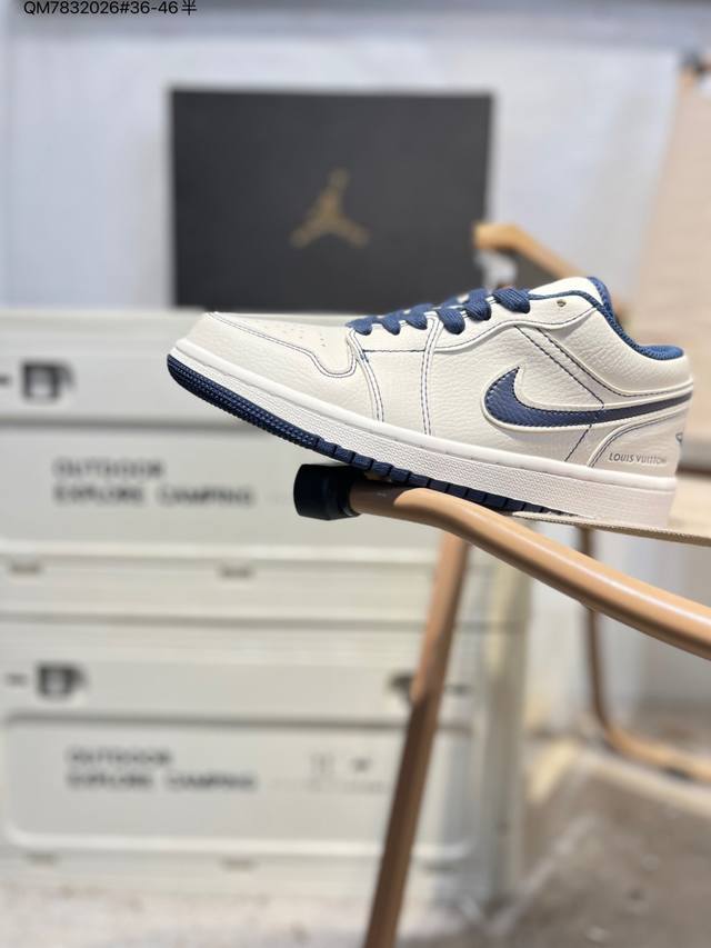 乔丹Air Jordan 1 Low Aj1低帮系列篮球鞋 官方同步配色553558 Qm7832026#36-46半