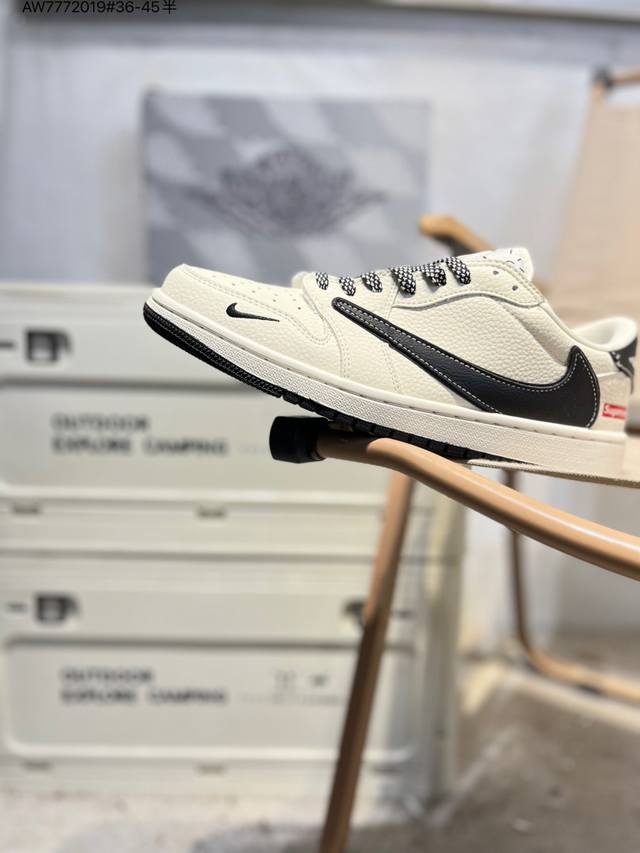 公司级头层皮乔丹Air Jordan 1 Low Aj1低帮系列篮球鞋 官方同步配色 原装级产物 #拒绝公底 立体鞋型 细节完美 高清洁度Ld2028 Aw77