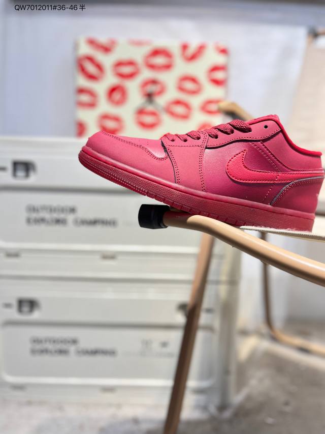 公司级头层皮乔丹Air Jordan 1 Low Aj1低帮系列篮球鞋 官方同步配色 原装级产物 #拒绝公底 立体鞋型 细节完美 高清洁度Ib7012 Qw70