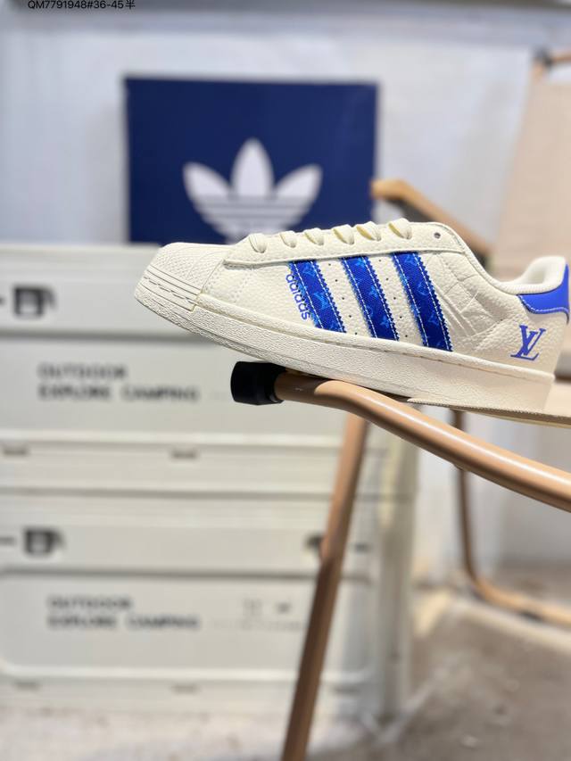 纯原头层皮福利特价Adidas Originals Superstar 经典配色 经典贝壳头官网同步 实拍首发渠道正品订单 诠释市场最高工艺水平区别市面普通真标