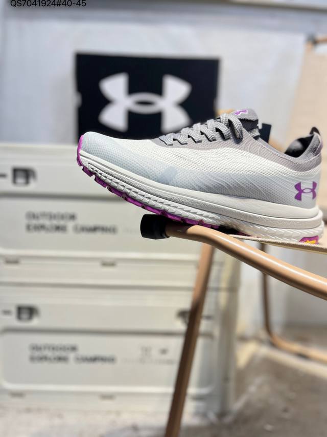 Under Armour 安德玛运动舒适男士运动老爹鞋 透气网织物减震防滑耐磨 低帮厚底增高老爹鞋 休闲运动跑步鞋。Qs7041924#40-45