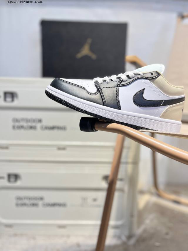 乔丹Air Jordan 1 Low Aj1低帮系列篮球鞋 官方同步配色553558 Qm7831923#36-46半