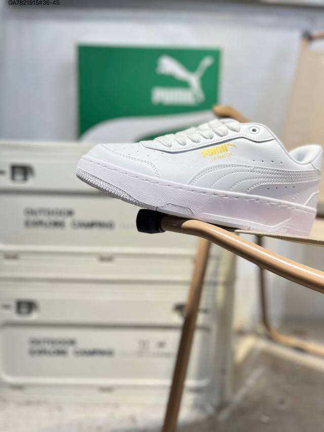 puma Ferrari Ca Match复古单品彪马 防滑耐磨低帮板鞋308621 Qa7821915#36-45