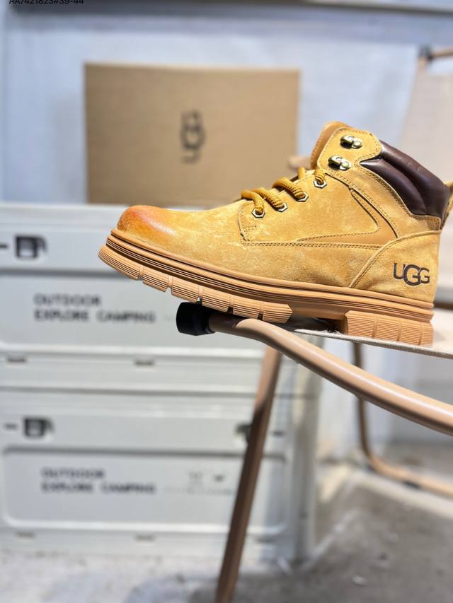 Ugg 雪地靴 防水麂绒皮革鞋面 美国轻奢品牌Ugg W Neuel尼瓦尔系列秋冬新款防污系列休闲保暖20251026 Aa7421823#39-44