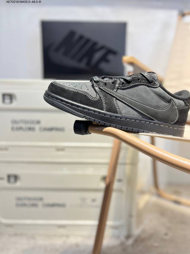 纯原 Air Jordan 1 Low Golf Sp Neutral Oliv Aj1乔丹一代高尔夫版系列低帮经典复古文化休闲运动鞋“Ts联名倒钩”Dm786