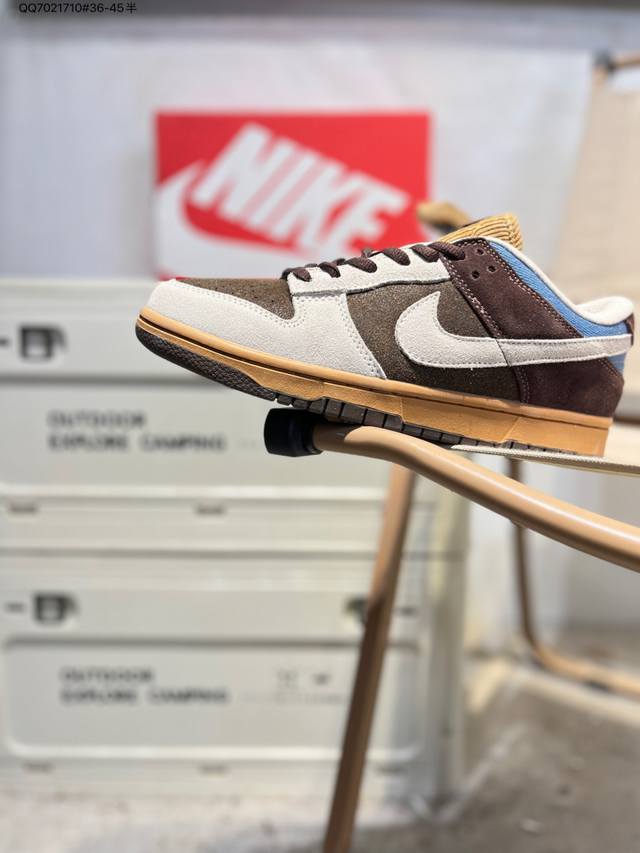 耐克Nike Dunk Low 板鞋Sb系列经典百搭休闲运动板鞋加厚鞋舌的填充，使舒适性大大提升，同时也更方便穿脱中底部分则加入了脚感柔软舒适Zoomair气垫