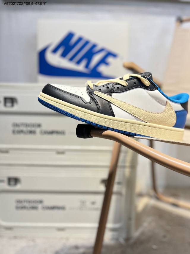 纯原 Air Jordan 1 Low Golf Sp Neutral Oliv Aj1乔丹一代高尔夫版系列低帮经典复古文化休闲运动鞋“Ts联名倒钩”Dm786
