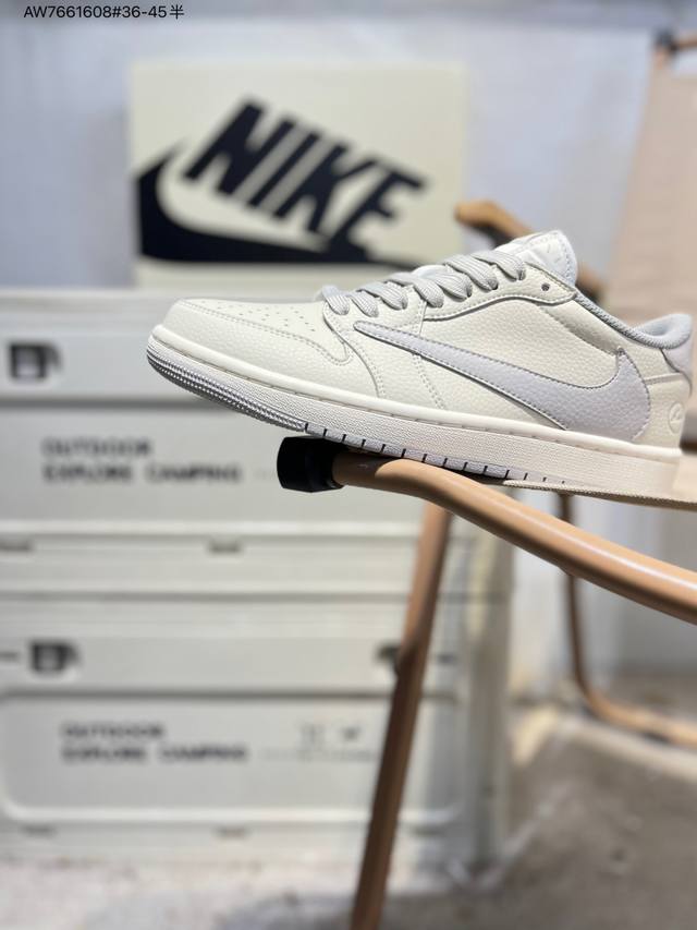 公司级头层皮乔丹Air Jordan 1 Low Aj1低帮系列篮球鞋 官方同步配色 原装级产物 #拒绝公底 立体鞋型 细节完美 高清洁度Lk1099 Aw76