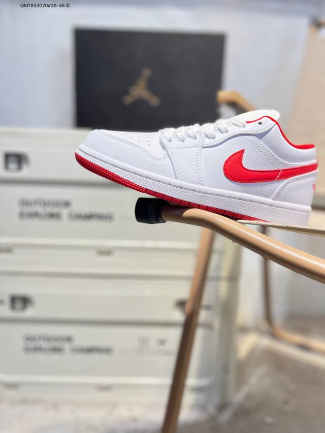 乔丹Air Jordan 1 Low Aj1低帮系列篮球鞋 官方同步配色563560 Qm7833020#36-46半