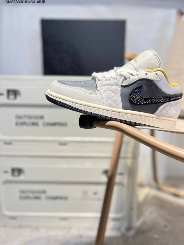 乔丹Air Jordan 1 Low Aj1低帮系列篮球鞋 官方同步配色Dv1762 Qms7833019#36-45半