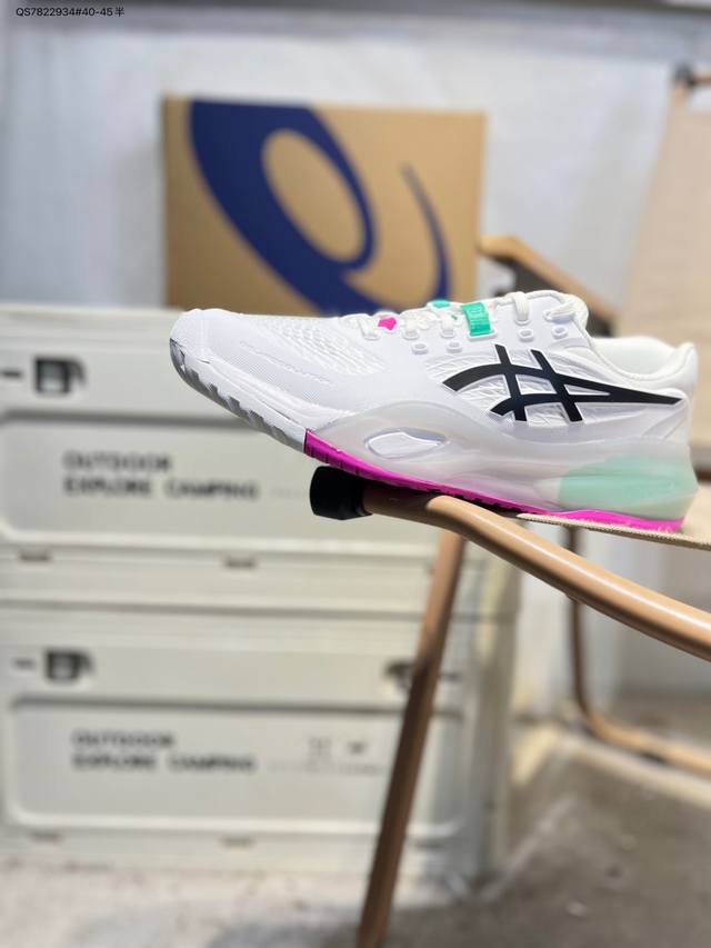 Asics Gel-Resolution X 亚瑟士 低帮专业有氧超轻便运动跑步鞋 全新原装数据开发 符合人体工程学1041A481 Qs7822934#40-