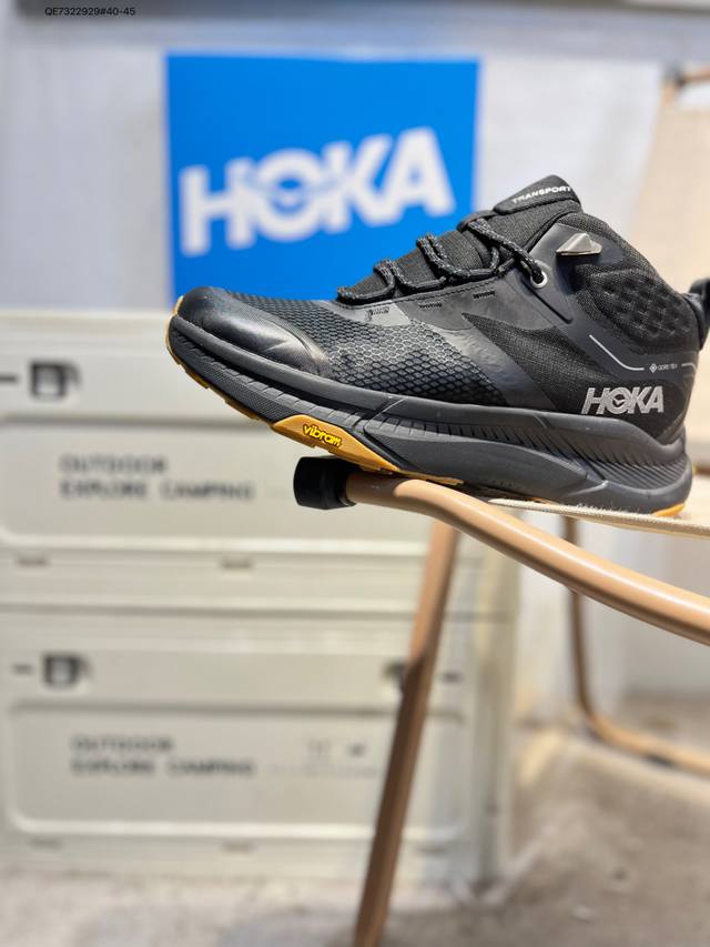 Hoka One One Transport Hike Gtx 舒适 防滑耐磨 高帮 生活休闲鞋 货号:1172912 Qe7322929#40-45
