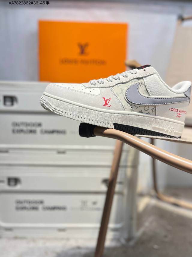Nk Air Force 1'07 Low 空军一号低帮休闲板鞋 #定制皮料 原楦原纸板 纯正空军版型 高清洁度 内置全掌气垫Kd6699 Aa7822862#