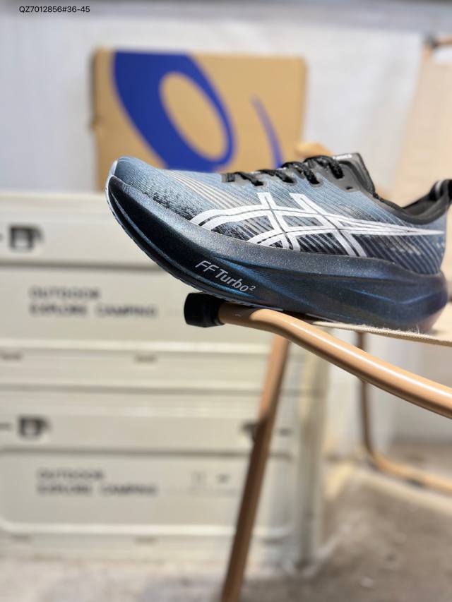 Asics Megablast亚瑟士 低帮专业有氧超轻便运动跑步鞋 全新原装数据开发 符合人体工程学 1013A Qz7012856#36-45