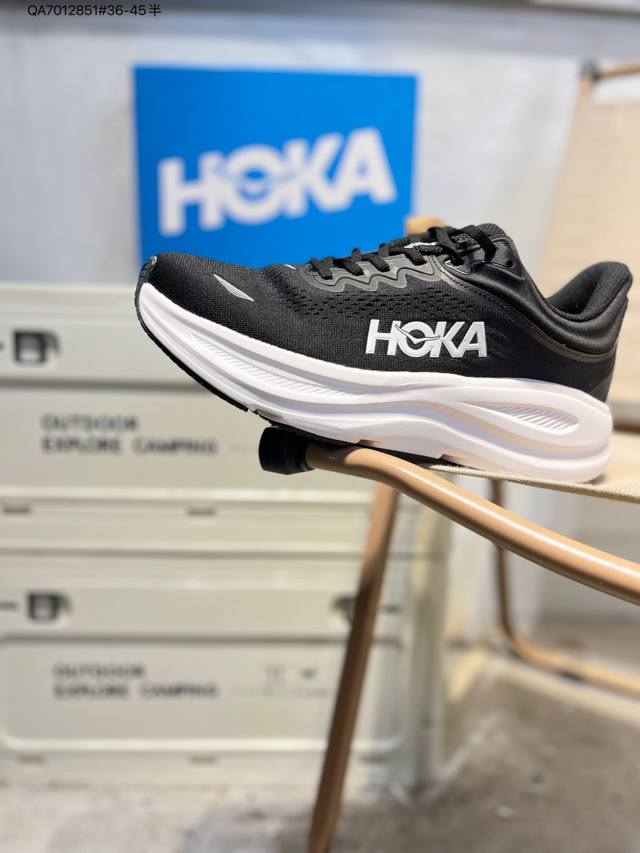 Hoka One One Bondi 9 复古舒适防滑耐磨 低帮 山地户外跑步鞋 货号:1162011 Qa7012851#36-45半