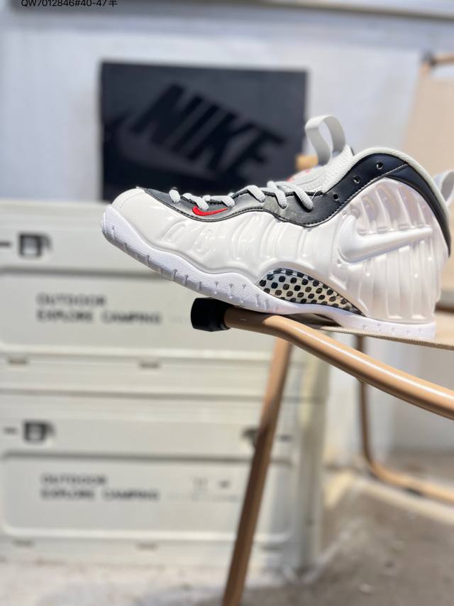 耐克Nike Wmns Air Foamposite pro Nba球星安芬尼 哈达威签名喷泡一代中帮休闲运动文化篮球鞋624041 Qw7012846#40-