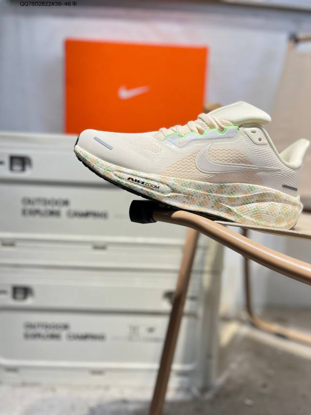 Nk Air Zoom pegasus 41 登月跑鞋 登月41代超轻网面跑步鞋 脚跟区域营造出色舒适度，而在鞋底部分，搭载全掌型Zoom Air配置耐克网面透