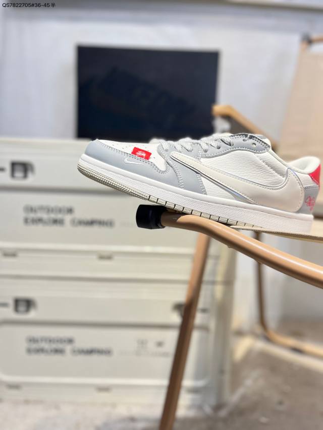 公司级头层皮乔丹Air Jordan 1 Low Aj1低帮系列篮球鞋 官方同步配色 原装级产物 #拒绝公底 立体鞋型 细节完美 高清洁度Dz5899 Qs78