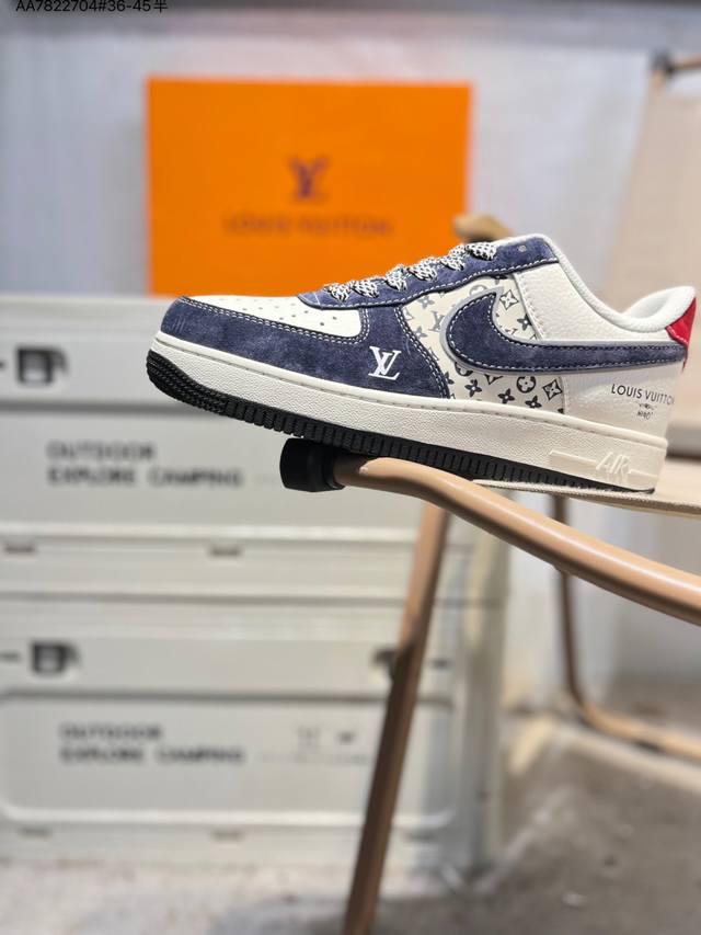 Nk Air Force 1'07 Low 空军一号低帮休闲板鞋 #定制皮料 原楦原纸板 纯正空军版型 高清洁度 内置全掌气垫Kd6699 Aa7822704#