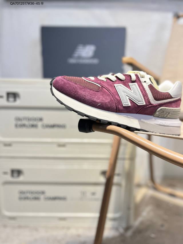 Nb新百伦New Balance Ml574经典复古休闲运动慢跑鞋 #原档案开发开发纸版楦型 #原装组合独立私模大底 Qa7012517#36-45半