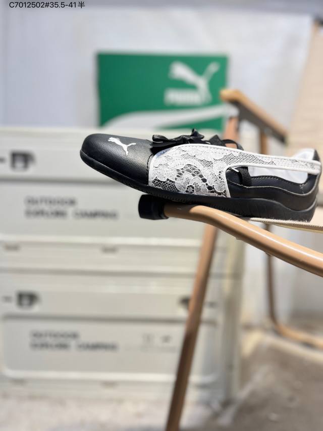 puma Speedcat Ballet Wns彪马 防滑耐磨 生活休闲运动 芭蕾鞋409009 C7012502#35.5-41半
