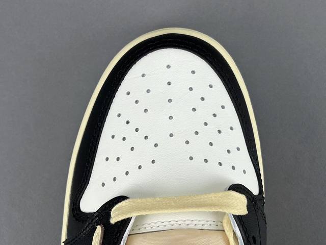 渠道优势 ！ 纯原 Aj1倒钩 Travis Scott X Fragment Design X Jordan Air Jordan 1 Og款 Low Sp