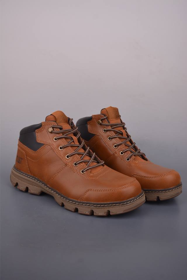 美国原装Footwear Cat卡特 高邦保暖休闲复古潮鞋 天猫同款军靴 卡特工装鞋 复古高帮马丁靴 雪地靴工装靴 原装渠道秒杀市面所有版本秋冬季 进口头层油蜡