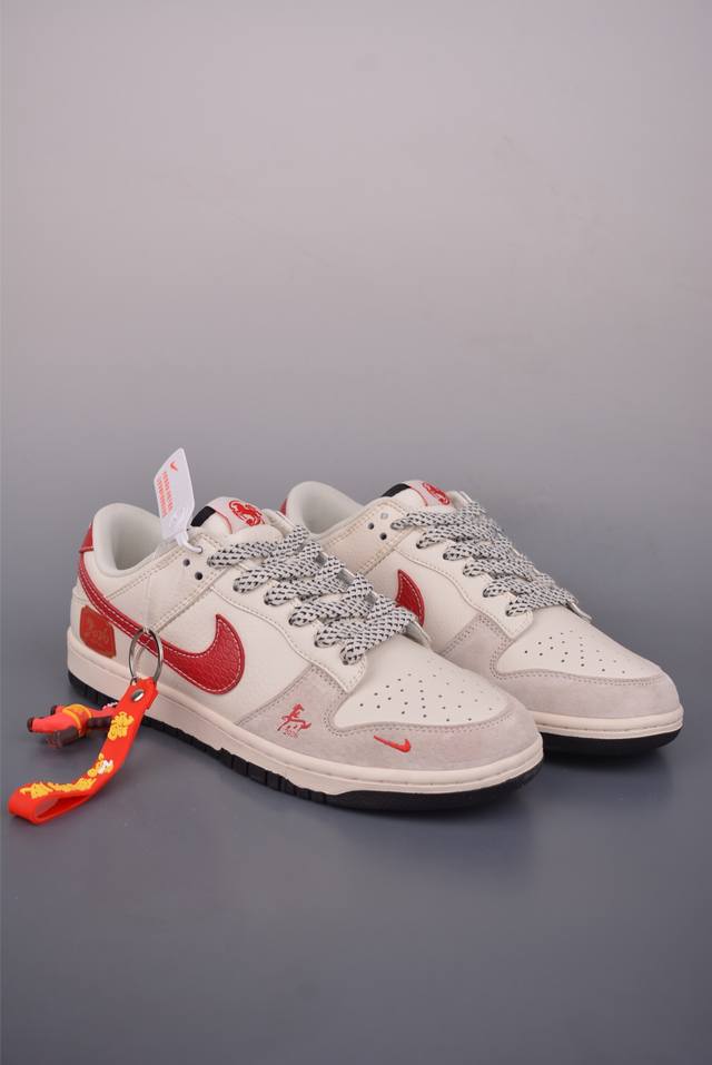 Nike Sb Dunk Low 马年联名 纯原大厂出品 极力推荐 原装头层材料 独家版型蒸餾加工 帶來的是更好的视觉和脚感体验 大厂纯原品质出货 清洁度 电绣