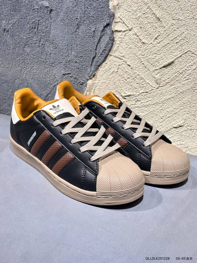 阿迪达斯Adidas三叶草 Originals Superstar 贝壳头系列低帮经典百搭休闲运动Jp11940 Qlldle251228