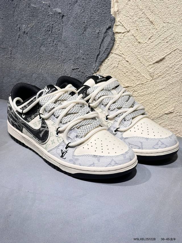 奢潮王炸联名！Aj1 Low X Lv 重塑街头奢华新高度 当Air Jordan 1 Low的传奇篮球基因邂逅Louis Vuitton的高奢匠心，这双Cx5