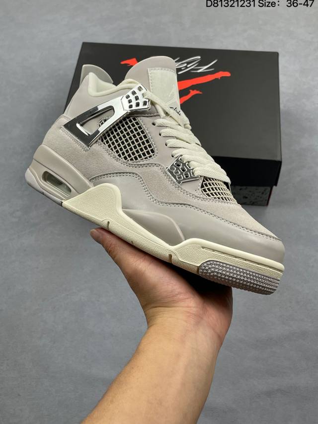 公司级Aj4 Air Jordan 4 Retro ” Infrared “ Aj4乔4 男子文化篮球鞋 大厂出品 主力合作工厂p 全新模具开发 纯正4代正确鞋
